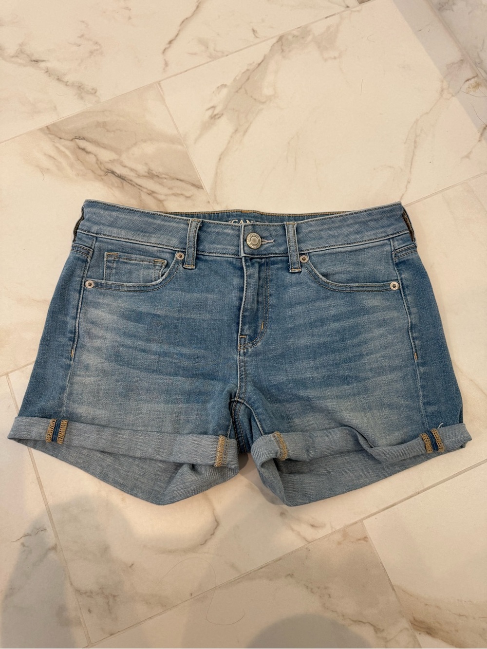 American Eagle Outfitters Super Stretch Denim Shorts